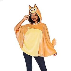 Adult Chilli Costume Top/Poncho - Bluey